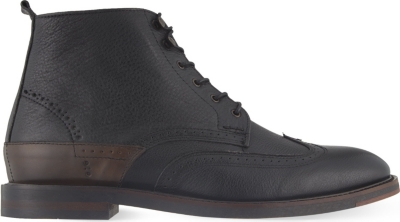 H BY HUDSON - Harland wingcap leather boots | Selfridges.com