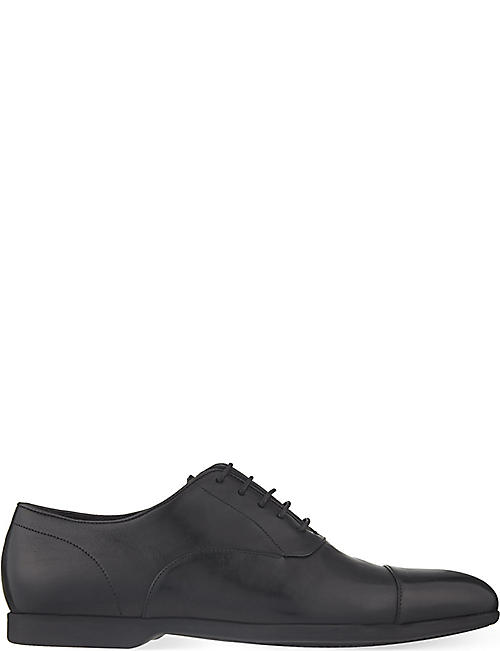 PAUL SMITH: Eduardo leather Oxford shoes