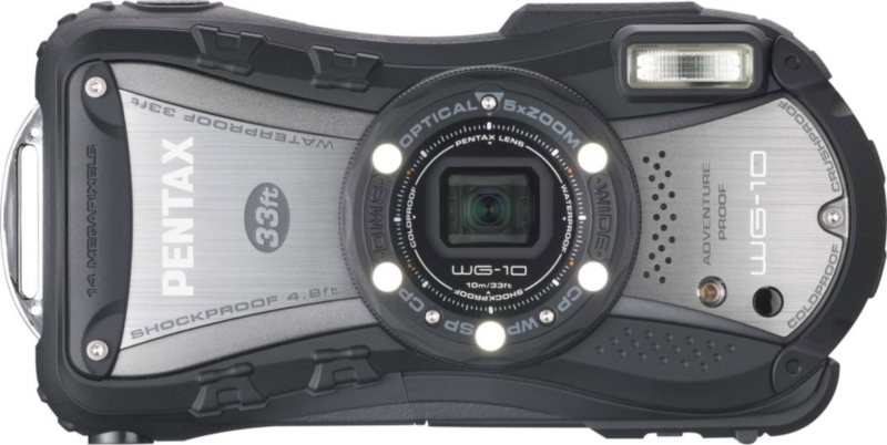 PENTAX   WG 10 waterproof outdoor digital compact camera