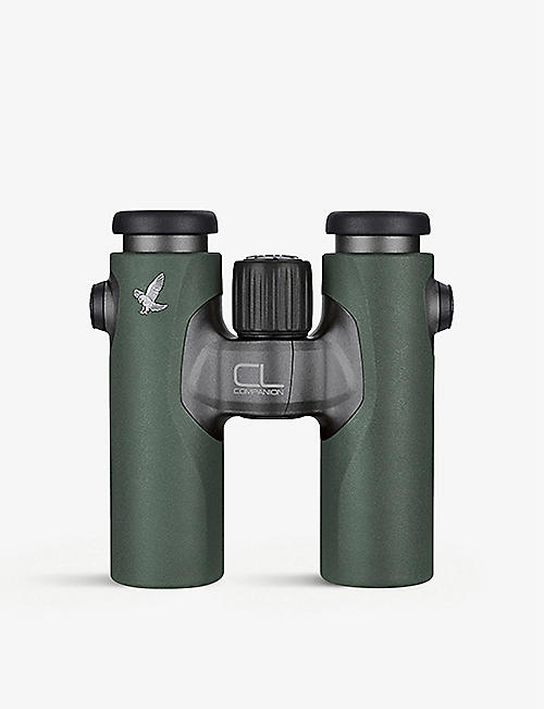 SWAROVSKI: Swarovski CL Companion 10x30 Green Binoculars with Wild Nature Accessory Pack