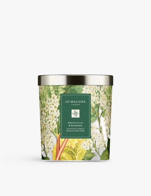 White Lilac & Rhubarb Charity Classic Candle 200g