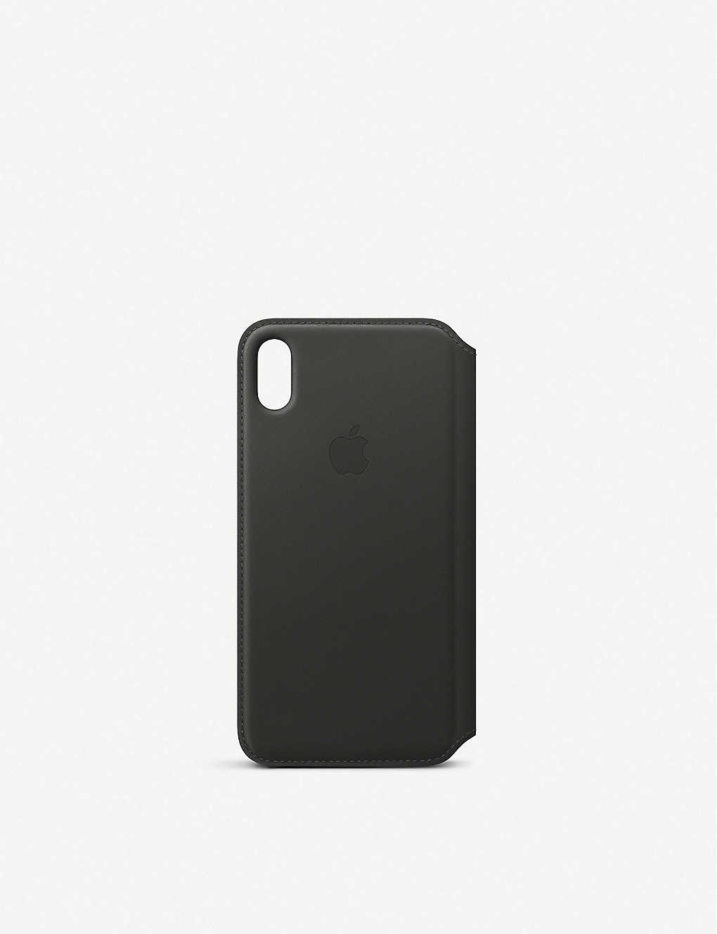 apple iphone xs max leather folio case apple iphone xs max leather folio case