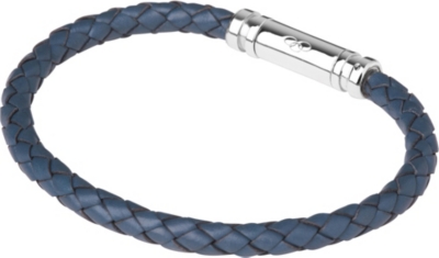 Links Of London Venture Leather Bracelet Selfridges Com