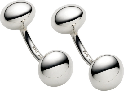 Links of london silver on sale cufflinks