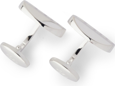 Links Of London Hallmark Oval T Bar Cufflinks Selfridges Com