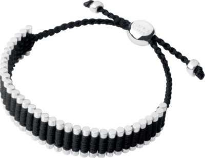 Links Of London Friendship Bracelet Black Selfridges Com