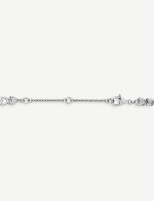 Links Of London Mini Hearts Sterling Silver Bracelet Selfridges Com