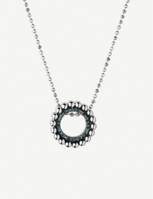 Links Of London Effervescence Sterling Silver And Diamond Necklace Selfridges Com