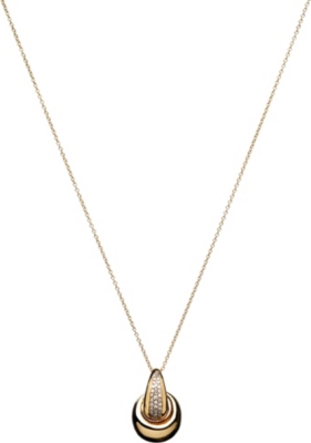 LINKS OF LONDON   Hope 18ct gold diamond pendant necklace