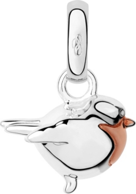Links Of London 18ct Rose Gold Vermeil And Sterling Silver Robin Charm Selfridges Com