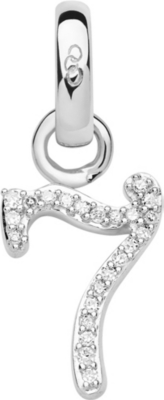 Links Of London Sterling Silver And Diamond Number 7 Charm Selfridges Com