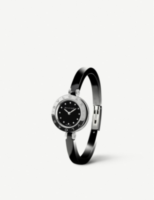 Bvlgari B Zero1 Steel And Ceramic Watch Selfridges Com