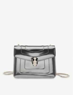 Bvlgari Patent Shoulder Bag