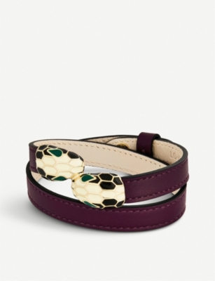 bulgari serpenti leather bracelet price