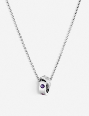 Bvlgari Roman Sorbets 18kt White Gold And Precious Gemstone Necklace Selfridges Com