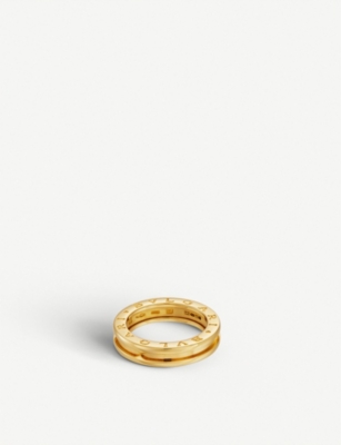 Bvlgari B Zero1 One Band 18kt Yellow Gold Ring Selfridges Com