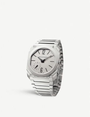 Octo Finissimo stainless steel watch 