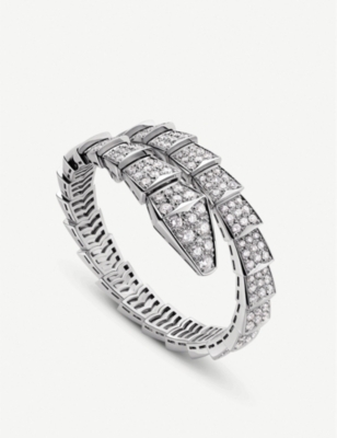 BVLGARI - Serpenti 18ct white-gold and 