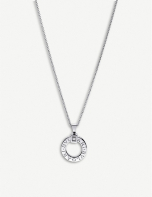 bvlgari pendant necklace in 18kt gold