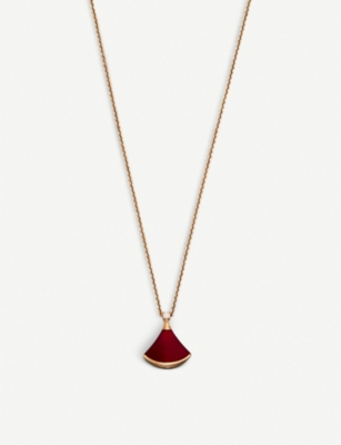 Divasâ Dream 18kt pink-gold and diamond necklace