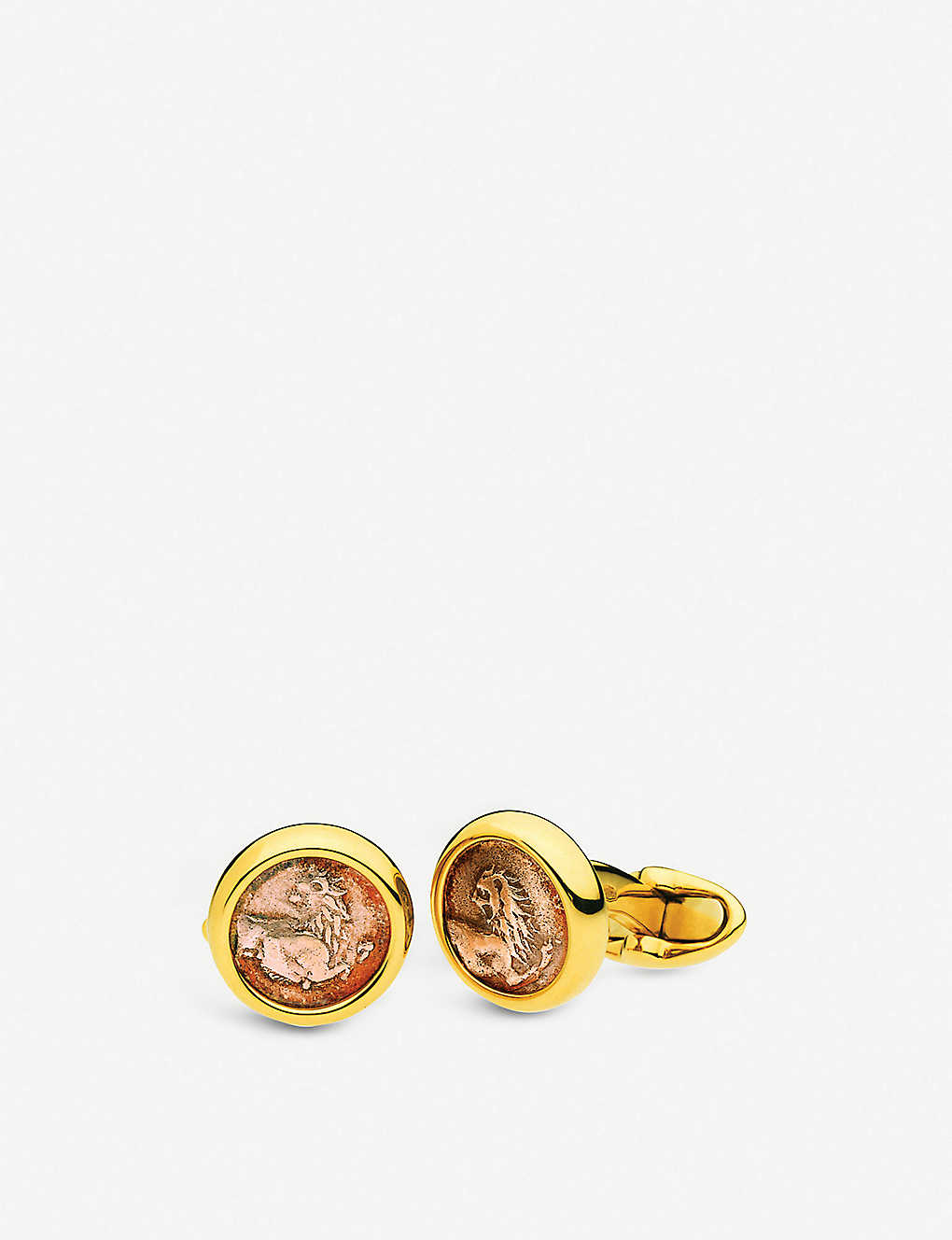 Monkey Selfridges & Co Men Accessories Jewelry Cufflinks toned cufflinks 