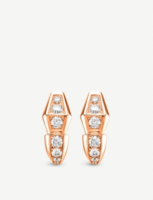 bulgari diamond earrings
