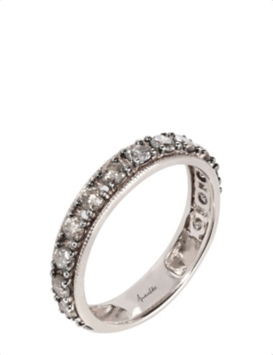 Dusty Diamonds 18ct white gold and diamond eternity ring