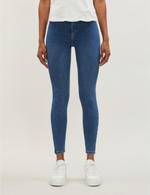 topshop skinny high waisted jeans