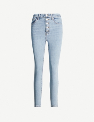 super high waisted jeans topshop