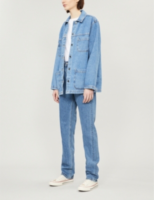 topshop boxy denim jacket
