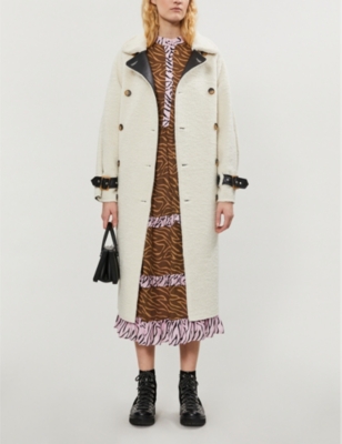 topshop reversible coat