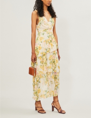 topshop tiered dress