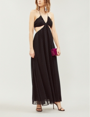 topshop sequin maxi dress