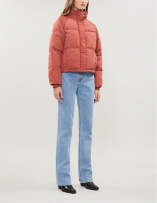 topshop wrap puffer jacket