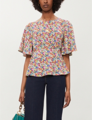 austin floral print topshop