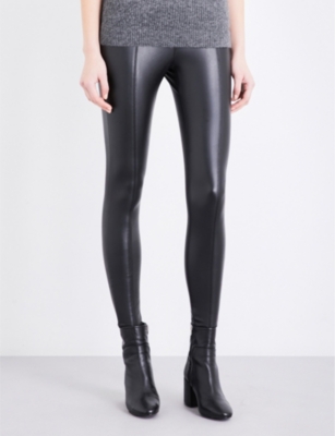 topshop percy faux leather skinny pants