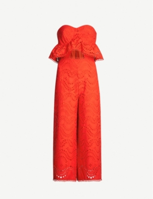 topshop broderie jumpsuit