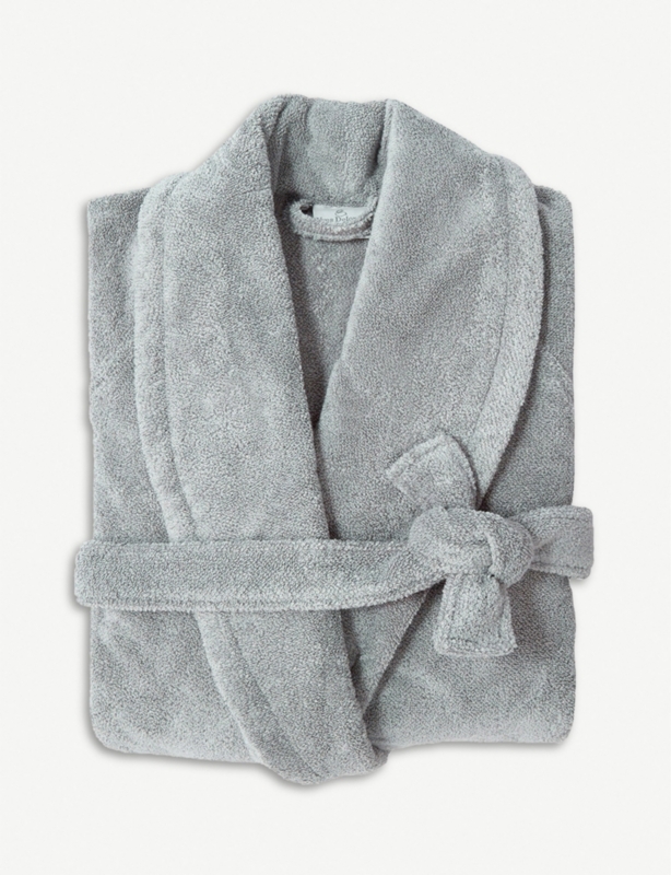 Étoile large terry bath robe