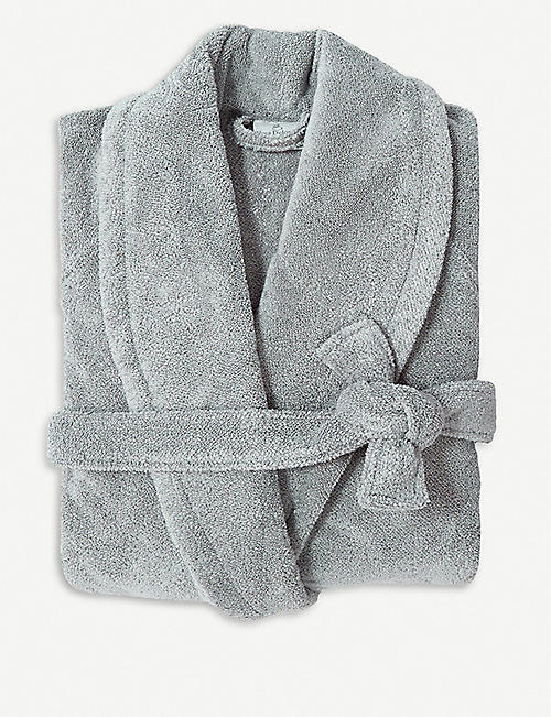 YVES DELORME: Étoile extra large terry bath robe