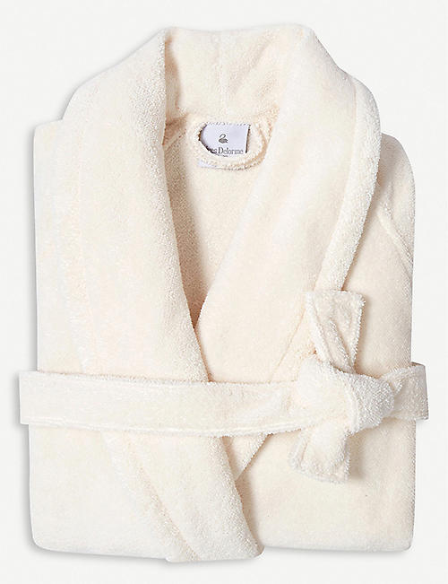 YVES DELORME: Etoile cotton-blend robe