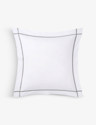 YVES DELORME: Athena square pillowcase 65x65cm