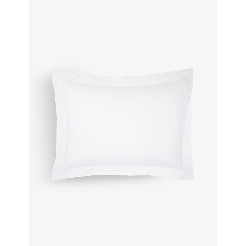 Yves Delorme Blanc Athena Double Pillowcase 50x75cm Standard