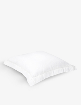 Yves Delorme Blanc Athena King Size Pillowcase 65x65cm Square In Blanc