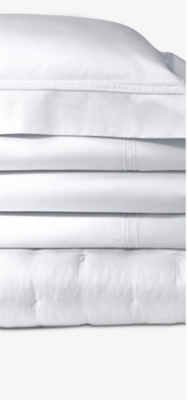 Yves Delorme Blanc Triomphe Cotton Duvet Cover Emperor In Blanc (white)