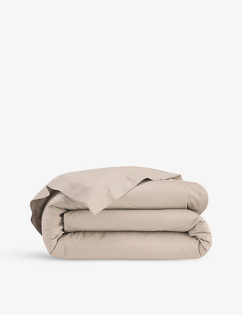 YVES DELORME: Triomphe cotton-sateen duvet cover