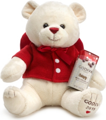 godiva valentines bear