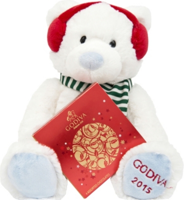 godiva christmas bear