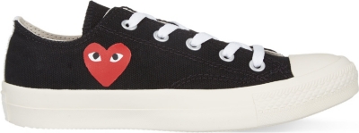 selfridges comme des garcons converse
