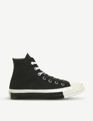 all star hi 70s trainers black almost black egret exclusive