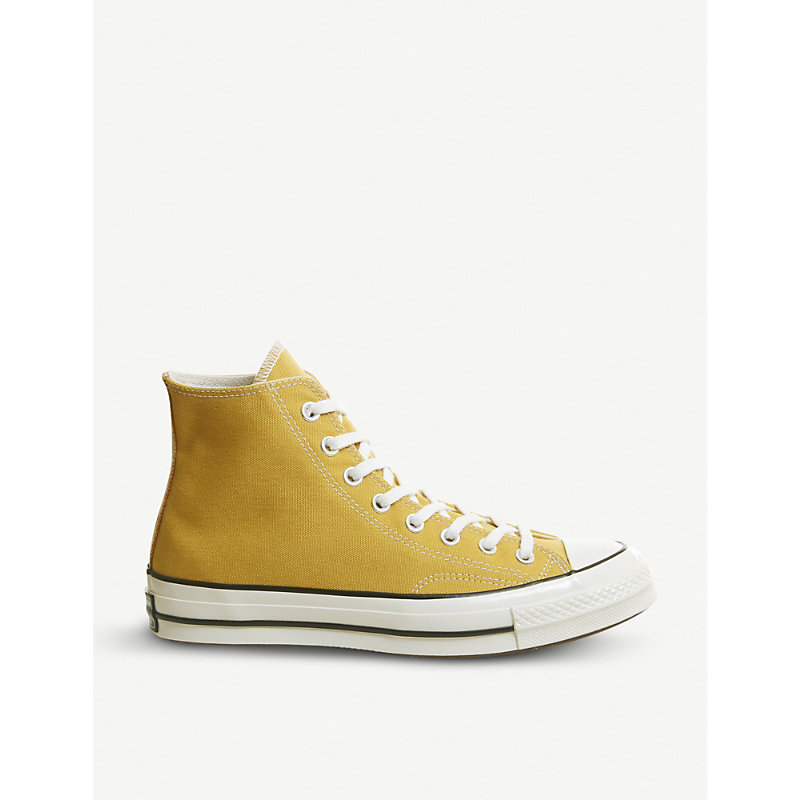 Converse All Star Hi 70 High-top Canvas Trainers In Sunflower Black Egret